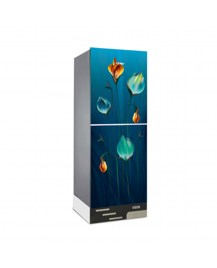 VISION RE-240L Glass Door Fridge