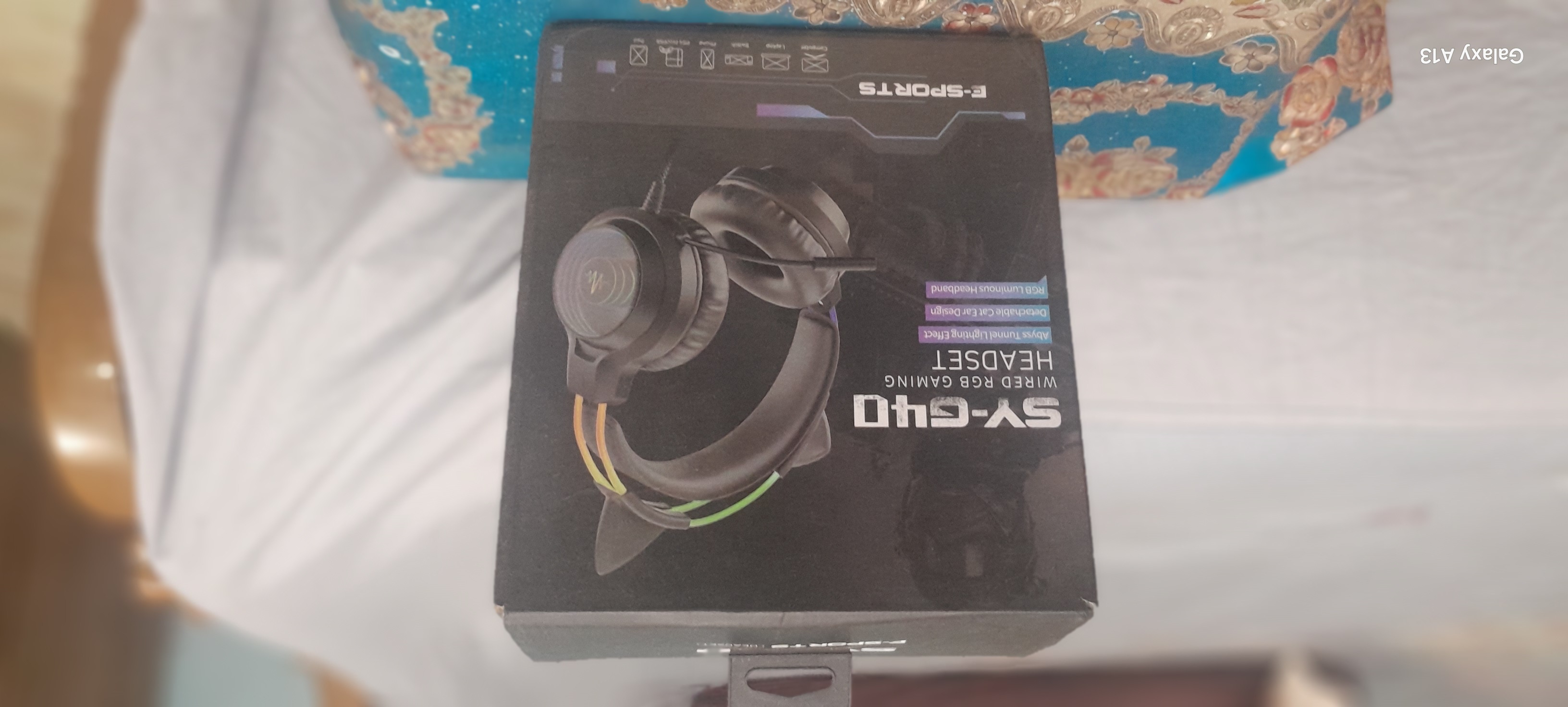 Sy-G40 Wired RGB Gaming Headset