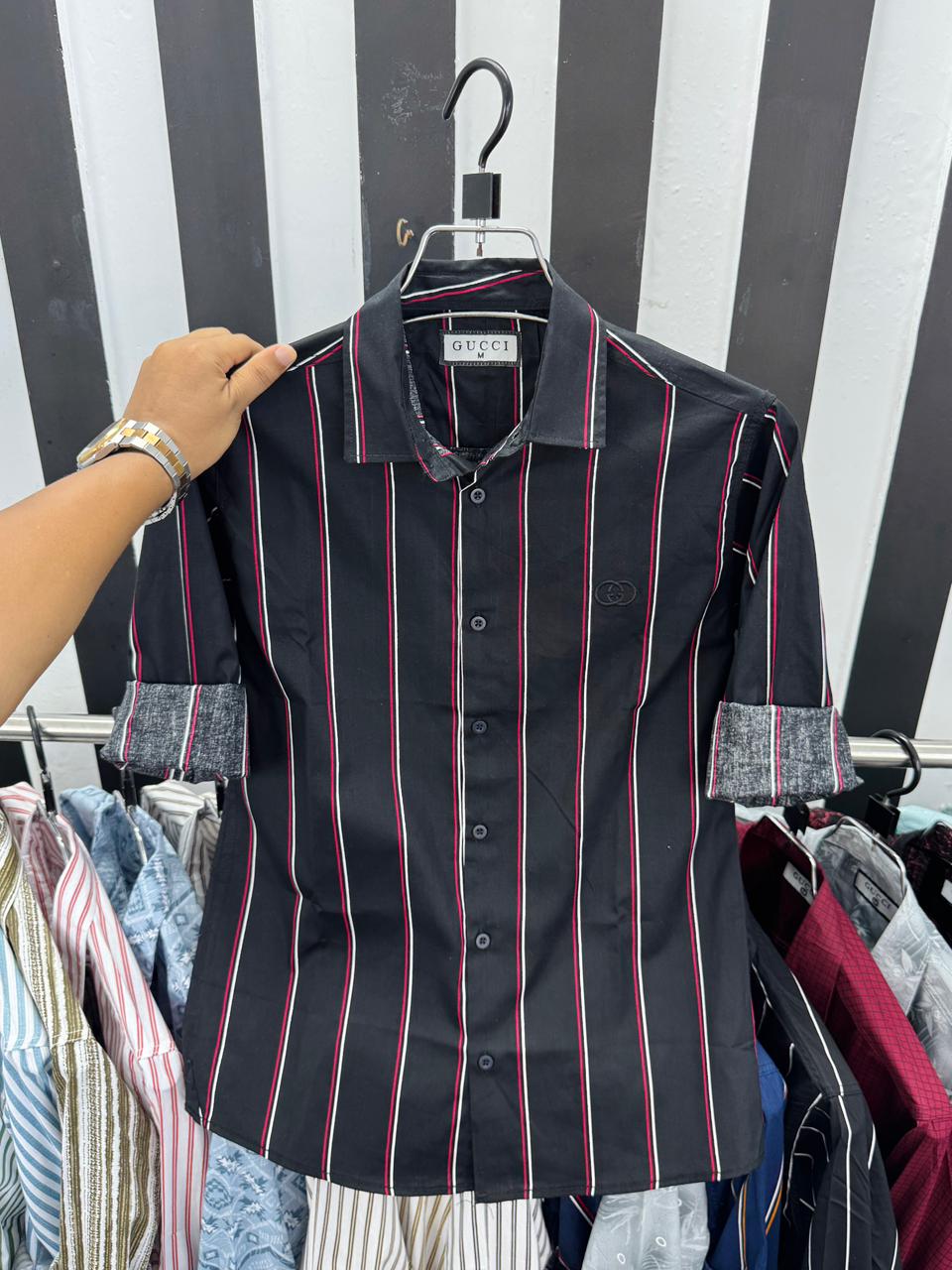 Mens Premium Quality Check Cotton Shirt - মেন্স প্রিমিয়ার কোয়ালিটির চেকের সুতি শার্ট